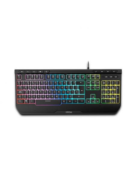 Krom Kenya teclado Ratón incluido USB Negro