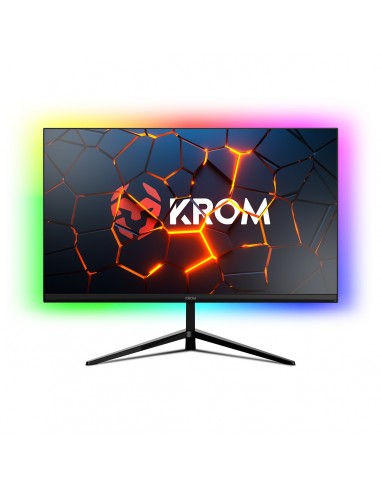 Krom Kertz pantalla para PC 60,5 cm (23.8") 1920 x 1080 Pixeles Full HD LED Negro