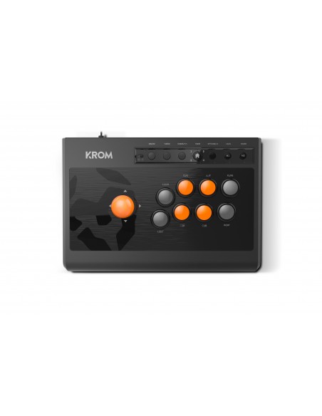Krom Kumite Negro USB Panel de mandos tipo máquina recreativa Analógico Digital PlayStation 4, Playstation, Playstation 3, Xbox