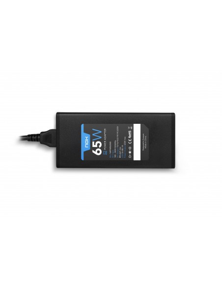 NOX NXPWR65NB adaptador e inversor de corriente Interior 65 W Negro NOX NXPWR65NB adaptador e inversor de corriente Interior 65 W Negro