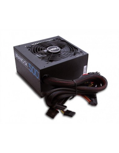 NOX Urano SX unidad de fuente de alimentación 500 W 20+4 pin ATX ATX Negro