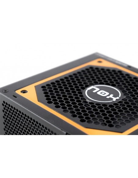 NOX Urano VX Bronze Edition unidad de fuente de alimentación 650 W 20+4 pin ATX ATX Negro, Naranja