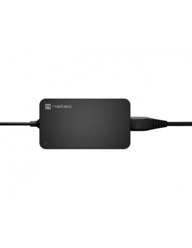 NATEC Grayling USB-C 45W adaptador e inversor de corriente Universal Negro