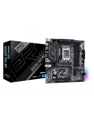 Asrock B660M Pro RS Intel B660 LGA 1700 micro ATX