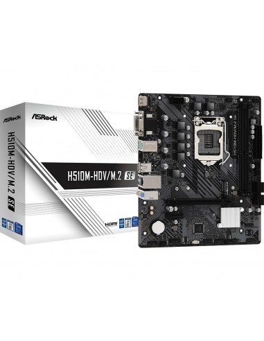Asrock H510M-HDV M.2 SE Intel H470 LGA 1200 (Socket H5) micro ATX
