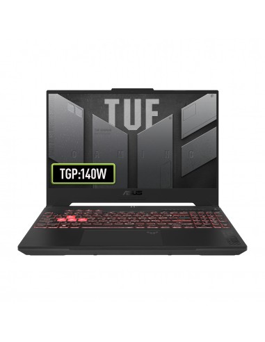 ASUS TUF Gaming A15 TUF507NU-LP036 - Portátil Gaming de 15.6" Full HD 144Hz (AMD Ryzen 7 7735HS, 16GB RAM, 512GB SSD, RTX 4050