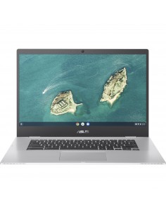 ASUS Chromebook CX1500CNA-EJ0101 - Portátil 15.6" Full HD (Celeron N3350, 8GB RAM, 32GB eMMC, HD Graphics 500, Chrome OS) Plata