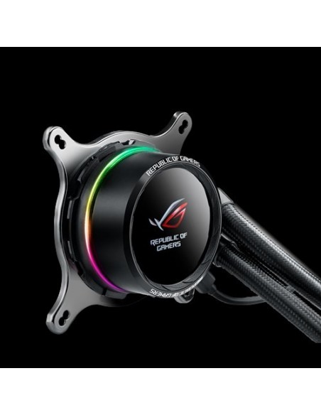 ASUS ROG RYUO 120 Procesador Sistema de refrigeración líquida todo en uno 12 cm Negro 1 pieza(s)