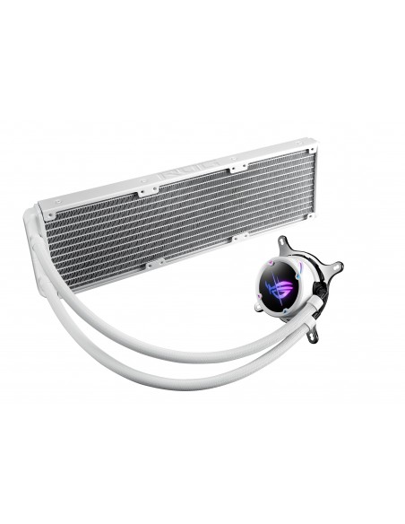 ASUS ROG Strix LC II 360 ARGB White Edition Procesador Sistema de refrigeración líquida todo en uno 12 cm Blanco