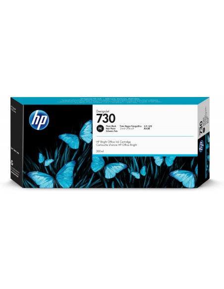 HP Cartucho de tinta DesignJet 730 negro fotográfico de 300 ml