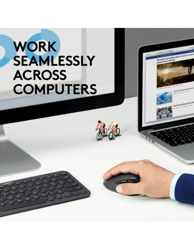 Logitech M720 ratón mano derecha RF Wireless + Bluetooth Óptico 1000 DPI