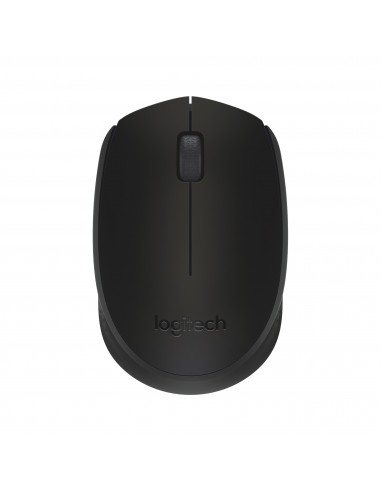 Logitech B170 Black Bp ratón Ambidextro RF inalámbrico Óptico