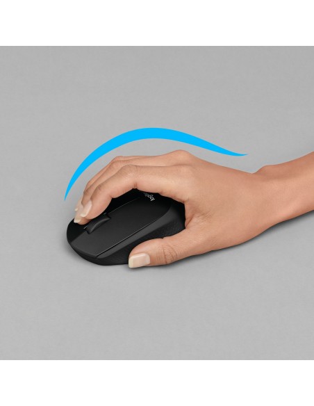 Logitech B330 Silent Plus ratón mano derecha RF inalámbrico Óptico 1000 DPI