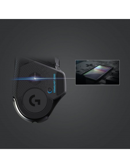 Logitech G G502 Lightspeed ratón mano derecha RF inalámbrico 25600 DPI