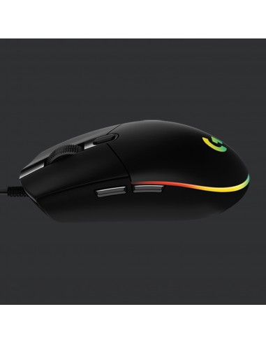 Logitech G G203 Lightsync ratón USB tipo A 8000 DPI