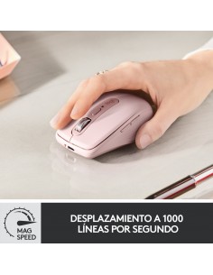 Logitech MX Anywhere 3 ratón mano derecha RF Wireless + Bluetooth Laser 4000 DPI 2