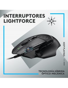 Logitech G G502 X ratón mano derecha USB tipo A Óptico 25600 DPI 2