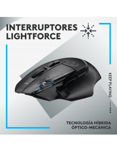 Logitech G G502 X Lightspeed ratón mano derecha RF inalámbrico Óptico 25600 DPI 2
