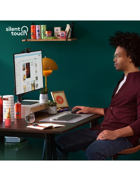 Logitech Signature M650 ratón mano derecha RF Wireless + Bluetooth Óptico 2000 DPI