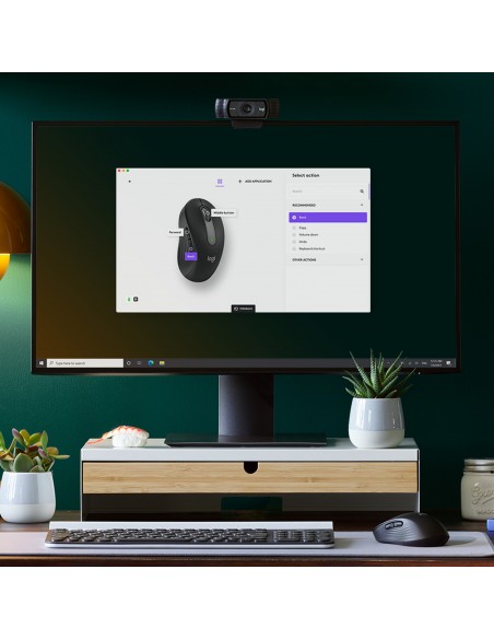 Logitech Signature M650 ratón mano derecha RF Wireless + Bluetooth Óptico 2000 DPI