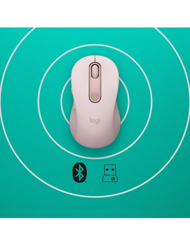 Logitech Signature M650 ratón mano derecha RF Wireless + Bluetooth Óptico 2000 DPI