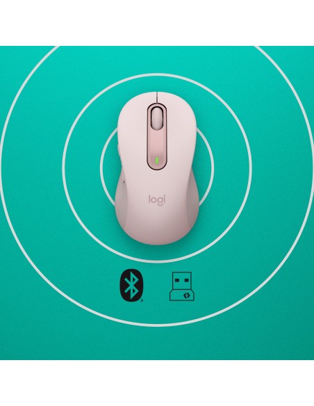 Logitech Signature M650 ratón mano derecha RF Wireless + Bluetooth Óptico 2000 DPI