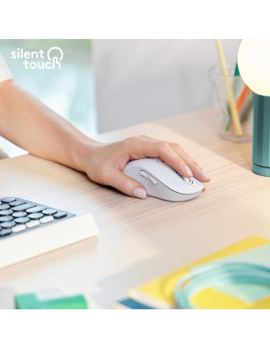 Logitech Signature M650 ratón Izquierda RF Wireless + Bluetooth Óptico 2000 DPI