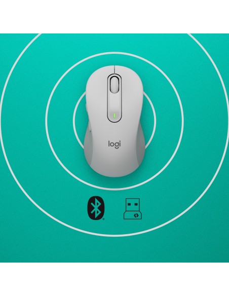 Logitech Signature M650 for Business ratón mano derecha RF Wireless + Bluetooth Óptico 4000 DPI