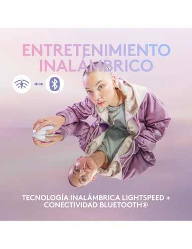 Logitech G G705 ratón mano derecha RF Wireless + Bluetooth Óptico 8200 DPI