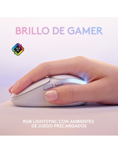 Logitech G G705 ratón mano derecha RF Wireless + Bluetooth Óptico 8200 DPI