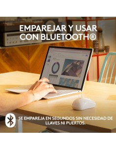 Logitech M240 ratón Ambidextro Bluetooth 2