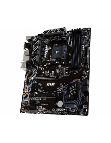 MSI B450-A-PRO AMD B450 Zócalo AM4 ATX