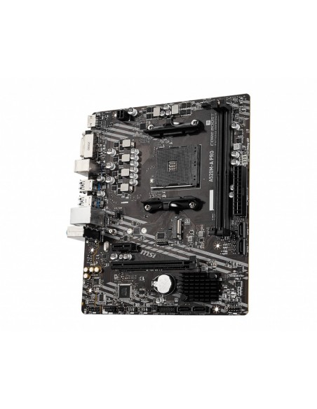 MSI A520M-A PRO placa base AMD A520 Zócalo AM4 micro ATX MSI A520M-A PRO placa base AMD A520 Zócalo AM4 micro ATX