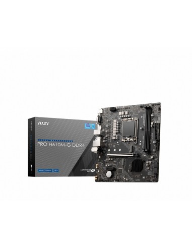 MSI PRO H610M-G DDR4 placa base Intel H610 LGA 1700 micro ATX