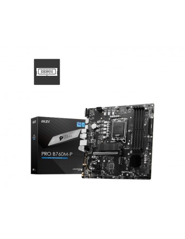 MSI PRO B760M-P placa base Intel B760 LGA 1700 micro ATX