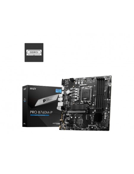 MSI PRO B760M-P placa base Intel B760 LGA 1700 micro ATX