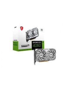 MSI GeForce RTX 4060 VENTUS 2X WHITE 8G OC NVIDIA 8 GB GDDR6