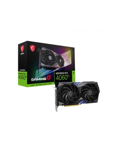 MSI GEFORCE RTX 4060 TI GAMING X 16G tarjeta gráfica NVIDIA 16 GB GDDR6