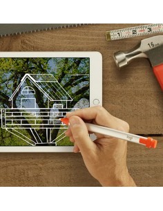 Logitech Crayon lápiz digital 20 g Naranja, Blanco 2