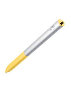 Logitech Pen for Chromebook lápiz digital 15 g Plata, Amarillo