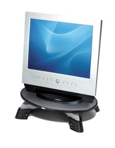 Fellowes 91450 soporte para monitor 43,2 cm (17") Grafito Escritorio