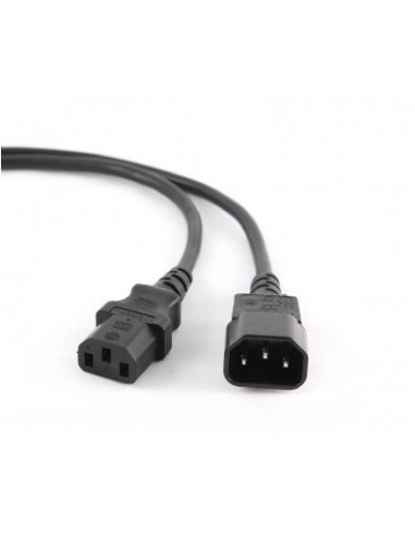 Gembird PC-189-VDE cable de transmisión Negro 1,8 m C14 acoplador