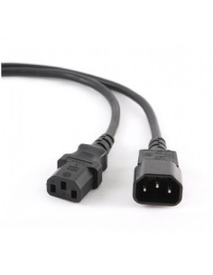 Gembird PC-189 cable de transmisión Negro C14 acoplador