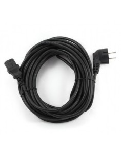 Gembird PC-186-VDE-10M cable de transmisión Negro CEE7 4 C14 acoplador 2