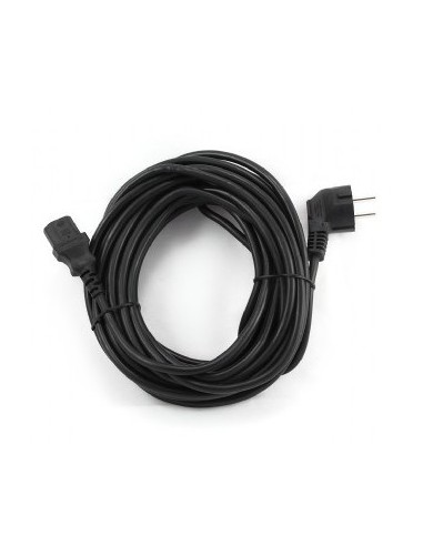 Gembird PC-186-VDE-10M cable de transmisión Negro CEE7 4 C14 acoplador
