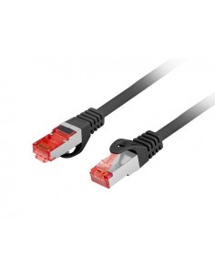 Lanberg PCF6-10CU-0025-BK cable de red Negro 0,25 m Cat6 F UTP (FTP)