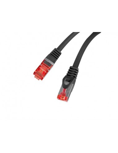 Lanberg PCF6-10CU-0100-BK cable de red Negro 1 m Cat6 F UTP (FTP)