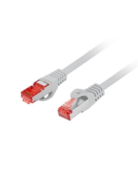 Lanberg PCF6-10CU-1000-S cable de red Gris 10 m Cat6 F UTP (FTP)