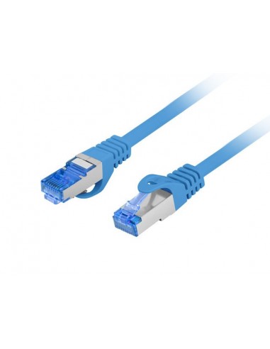 Lanberg PCF6A-10CC-0025-B cable de red Azul 0,25 m Cat6a S FTP (S-STP)