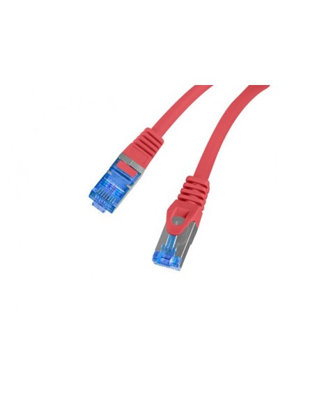 Lanberg PCF6A-10CC-0025-R cable de red Rojo 0,25 m Cat6a S FTP (S-STP)